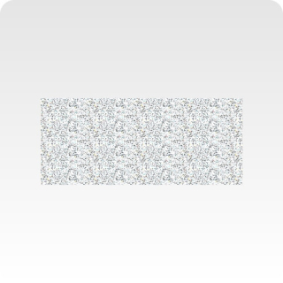 Fantasy holo gliter Silver, š.61cm