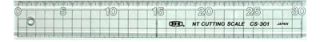 Pravítko plast CS-301 30cm