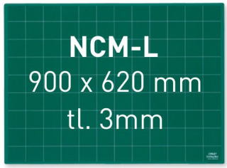 Zelená podložka NCM-L, 900 x 620 x 3mm