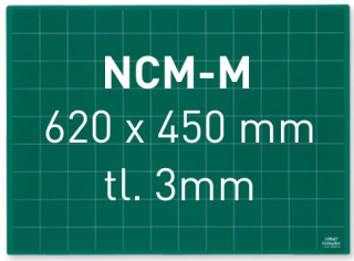 Zelená podložka NCM-M, 620 x 450 x 3mm